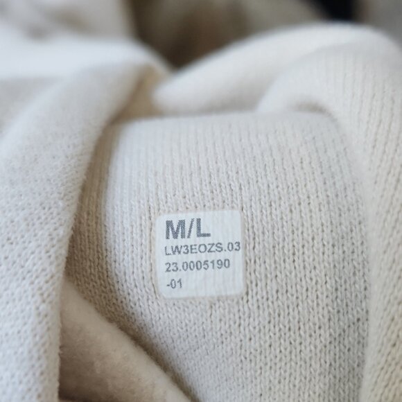 Lululemon Scuba Oversized Full Zip Natural Ivory M/L Excellent Condition - Picture 2 of 6